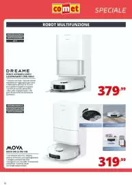 Volantino Comet Pagina 10: MOVA E40 ULTRA VIM €319,99, Dreame robot aspirapolvere e lavapavimenti DREL10SU3 €379,99