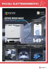 Volantino Comet Pagina 11: EZVIZ RS20 MAX Robot Aspira & Lapavimenti €549,99