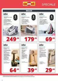 Volantino Comet Pagina 12: Braun Ferro da stiro con caldaia CareStyle 5 €179,99