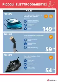 Volantino Comet Pagina 13: Ferro da stiro Serie 5000 €54,99, Stiratrice verticale Serie 5000 Philips €59,99