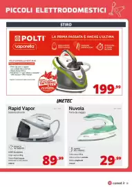 Volantino Comet Pagina 15: Nuvola Ferro da viaggio €29,99, Rapid Vapor Sistema stirante IMETEC €89,99