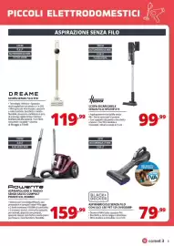 Volantino Comet Pagina 5: Rowenta aspirapolvere a traino senza sacco compact power xxl ro4b63 €159,99