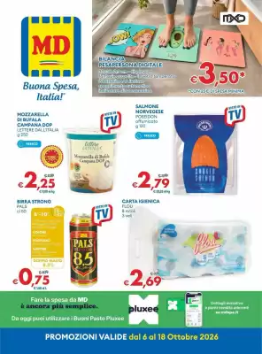 Volantino MD Discount (valido fino al 18-10)