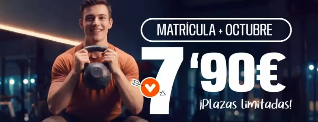 VivaGym (válido hasta el 18-10)