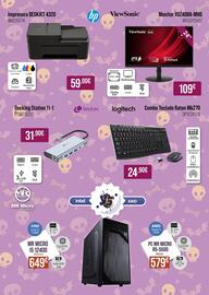 Folleto MR Micro Página 8: Hp impresora deskjet 4320 €59,00, ViewSonic monitor 24" €109,00