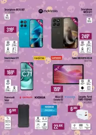 Folleto MR Micro Página 2: Realme smartphone c71 €169,00, TooQ Cargador Pared TQWC-2SC04WT €6,90