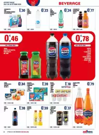 Volantino Adhoc Pagina 24: Estathe €1,18, Valfrutta succhi di frutta triangolini €1,39