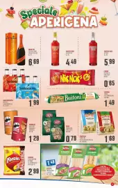 Volantino Maxipiù Pagina 11: Fonzies croccantini di mais al formaggio €2,99, San Benedetto Bitter Bianco/Rosso €1,99