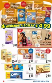 Volantino Maxipiù Pagina 16: Mulino Bianco Crostatine Albicocca €2,49, Cornetti integrali farciti Fibrextra €2,99