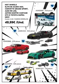 Catálogo Juguettos Página 10: Elite - hot wheels 90 acua nsx €49,99