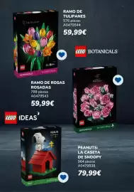 Catálogo Juguettos Página 14: Ramo de tulipanes €59,99, Snoopy - la caseta de snoopy €79,99