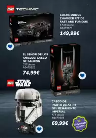 Catálogo Juguettos Página 17: Lego - coche dodge charger r/t de fast and furious €149,99