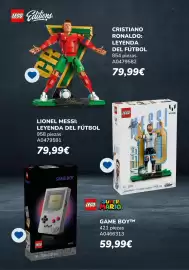 Catálogo Juguettos Página 18: Leyenda - crisciano ronaldo: del futbol €79,99, Lego - game boytm €59,99
