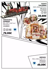 Catálogo Juguettos Página 20: Cross - hogwarts express €79,99, Eisa's tailoring €39,99