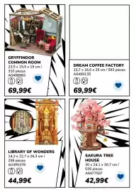 Catálogo Juguettos Página 21: Wonders - library of €44,99, Gryffindor common room €69,99