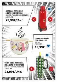 Catálogo Juguettos Página 22: Botella termo de acero inoxidable €25,99