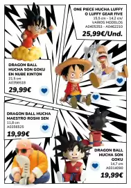 Catálogo Juguettos Página 26: Dragon - dragon ball hucha son goku €19,99, Dragon - dragon ball hucha maestro roshi sen €19,99