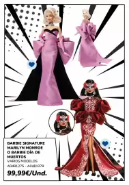Catálogo Juguettos Página 35: Barbie - signature marilyn moro o dia de o murtos €99,99
