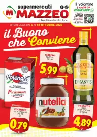 Volantino Mazzeo Supermercati Pagina 1: Olio extra vergine di oliva Desantis €4,89