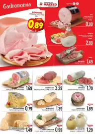 Volantino Mazzeo Supermercati Pagina 2: Diano Casearia Filato Bianco €0,99, Auricchio provolone dolce €1,39