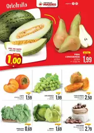 Volantino Mazzeo Supermercati Pagina 4: Verza in foglia €1,69, Castagne €2,79