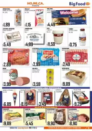 Volantino Big Food Pagina 11: Rosanna Sorrentino burro classico €4,99, PrimoFiore Würstel €2,49