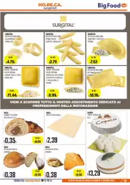 Volantino Big Food Pagina 13: Arca pasta sfoglia €2,39, Surgital pastificio bacchini panzerotti ricotta e spinaci €7,63