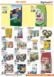 Volantino Big Food Pagina 15: Purina Adventuros cane snack strips €0,95, Gran Bonta' Gatto Bocconcini €0,39