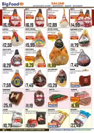 Volantino Big Food Pagina 16: Speck 1/2 SV Bombieri €6,99, Stelad prosciutto crudo stagionato disossato €7,49