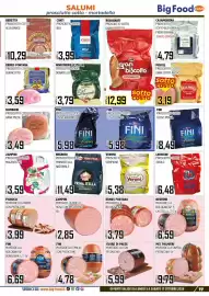 Volantino Big Food Pagina 17: Mortadella Bologna IGP €3,79, Veroni prosciutto cotto sempione €5,38