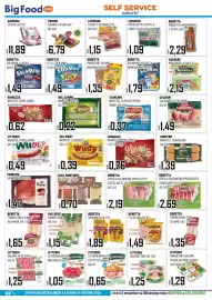 Volantino Big Food Pagina 22: Beretta monetine salame €1,35, Del Campo Würstel Pollo €0,22