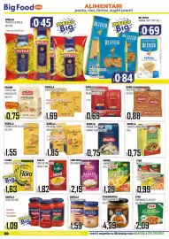 Volantino Big Food Pagina 30: Barilla pesto calabrese €1,59, Star risotto €0,99