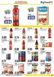 Volantino Big Food Pagina 31: Cirio pomodorini €0,66, Valfrutta polpa di pomodoro gran cubetti €1,59