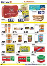 Volantino Big Food Pagina 32: Rio mare Tonno al Naturale €2,69, Filetti di tonno olio oliva Zarotti €7,69