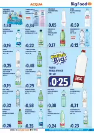 Volantino Big Food Pagina 39: Acqua San Benedetto €0,12, Acqua baby push Sant'Anna €1,50