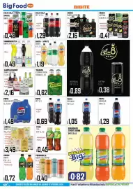 Volantino Big Food Pagina 40: Bibite lattina €0,48, Bibite in vetro Lurisia €3,49