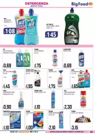 Volantino Big Food Pagina 53: Ajax detergente pavimenti €1,65, Cif Oxy Detergente Pavimenti Lemon €0,69