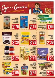 Volantino Supermercato Pollio Pagina 3: Crostatine Albicocca Mulino Bianco €2,19, Nestlé Nesquik €3,99