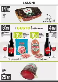Volantino Supermercato Pollio Pagina 6: SALUMI 14,90 CITTERIO SPECK AL KG SPECK AUTO ADIGE CITTERIO suotino 649 +GUSTO
