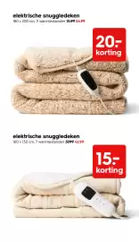 HEMA Flugblatt woche 41 Seite 14: Elektrische snuggledeken €42,99, Elektrische snuggledeken €54,99