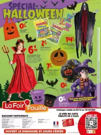 Catalogue La Foir'Fouille page 4: Sachet méga'fête €2,99, Lot de stickers gel citrouille €0,99