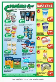 Brněnka leták Strana 3: Dr. Halíř tučný tvaroh €22,90, Krajanka čerstvé mléko €29,90
