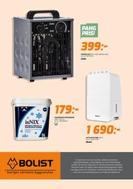 Bolist reklamblad Sida 8: Tergent isNIX €179,00, Wood's luftavfuktare mdk11 €1.690,00