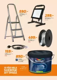Bolist reklamblad Sida 4: Mareld led-slinga slim €499,00, Skeppshult trappstege 501 3-steg €590,00