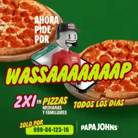Catálogo Papa John's Página 1