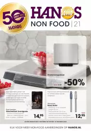 HANOS folder | Non-Food Pagina 1: Microplane Rasp Zester €12,95, Royal Leerdam Geschenkset Avantgarde €14,95