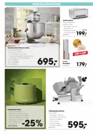 HANOS folder | Non-Food Pagina 2: KitchenAid Keukenrobot Heavy Duty €695,00, Vleessnijmachine €595,00