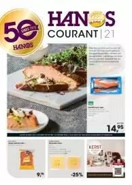 HANOS folder | Courant Pagina 1: Farm Frites sweet potato fries €9,75, Hanos Selektie Geraspte kaas €7,15