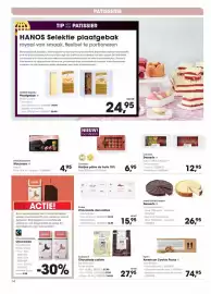 HANOS folder | Courant Pagina 14: Confidas Hartjes pâtes de fruits 70% €6,95, Callebaut Chocolade Calllets Wit-25.5% €27,95