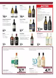 HANOS folder | Courant Pagina 17: Johann Klaus Gruner Veltliner €3,50, Finca el Origen €5,50